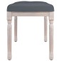 vidaXL Sitzbank Dunkelgrau 80x40x49 cm Samt vidaXL Sitzbank Dunkelgrau 80x40x49 cm Samt