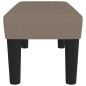 vidaXL Sitzbank Taupe 70x30x30 cm Stoff vidaXL Sitzbank Taupe 70x30x30 cm Stoff
