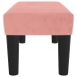 vidaXL Sitzbank Rosa 70x30x30 cm Samt vidaXL Sitzbank Rosa 70x30x30 cm Samt