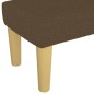 vidaXL Sitzbank Dunkelbraun 100x30x30 cm Stoff vidaXL Sitzbank Dunkelbraun 100x30x30 cm Stoff