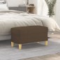 vidaXL Sitzbank Braun 70x35x41 cm Stoff vidaXL Sitzbank Braun 70x35x41 cm Stoff