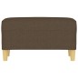 vidaXL Sitzbank Braun 70x35x41 cm Stoff vidaXL Sitzbank Braun 70x35x41 cm Stoff