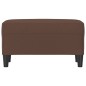 vidaXL Sitzbank Braun 70x35x41 cm Kunstleder vidaXL Sitzbank Braun 70x35x41 cm Kunstleder