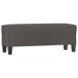 vidaXL Sitzbank Grau 100x35x41 cm Kunstleder vidaXL Sitzbank Grau 100x35x41 cm Kunstleder