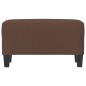 vidaXL Sitzbank Braun 70x35x41 cm Kunstleder vidaXL Sitzbank Braun 70x35x41 cm Kunstleder