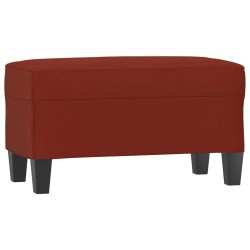 vidaXL Sitzbank Weinrot 70x35x41 cm Kunstleder