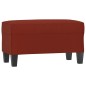 vidaXL Sitzbank Weinrot 70x35x41 cm Kunstleder vidaXL Sitzbank Weinrot 70x35x41 cm Kunstleder