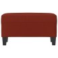 vidaXL Sitzbank Weinrot 70x35x41 cm Kunstleder vidaXL Sitzbank Weinrot 70x35x41 cm Kunstleder