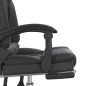 vidaXL Bürostuhl mit Massagefunktion Schwarz Kunstleder vidaXL Bürostuhl mit Massagefunktion Schwarz Kunstleder