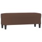 vidaXL Sitzbank Braun 100x35x41 cm Kunstleder vidaXL Sitzbank Braun 100x35x41 cm Kunstleder