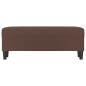 vidaXL Sitzbank Braun 100x35x41 cm Kunstleder vidaXL Sitzbank Braun 100x35x41 cm Kunstleder