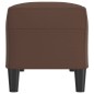 vidaXL Sitzbank Braun 100x35x41 cm Kunstleder vidaXL Sitzbank Braun 100x35x41 cm Kunstleder