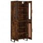 vidaXL Highboard Räuchereiche 69,5x34x180 cm Holzwerkstoff vidaXL Highboard Räuchereiche 69,5x34x180 cm Holzwerkstoff