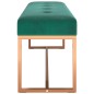 vidaXL Sitzbank Dunkelgrün 110x36x45 cm Samt vidaXL Sitzbank Dunkelgrün 110x36x45 cm Samt
