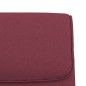 vidaXL Sitzbank Weinrot 100x64x80 cm Stoff vidaXL Sitzbank Weinrot 100x64x80 cm Stoff