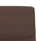 vidaXL Sitzbank Braun 100x64x80 cm Kunstleder vidaXL Sitzbank Braun 100x64x80 cm Kunstleder