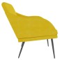 vidaXL Sitzbank Gelb 110x76x80 cm Samt vidaXL Sitzbank Gelb 110x76x80 cm Samt