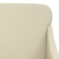 vidaXL Sitzbank Creme 110x76x80 cm Kunstleder vidaXL Sitzbank Creme 110x76x80 cm Kunstleder
