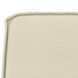 vidaXL Sitzbank Creme 100x75x76 cm Kunstleder vidaXL Sitzbank Creme 100x75x76 cm Kunstleder