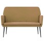 vidaXL Sitzbank Braun 108x79x79 cm Samt vidaXL Sitzbank Braun 108x79x79 cm Samt