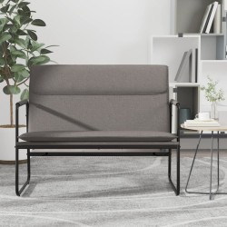 vidaXL Sitzbank Taupe 100x64x80 cm Stoff