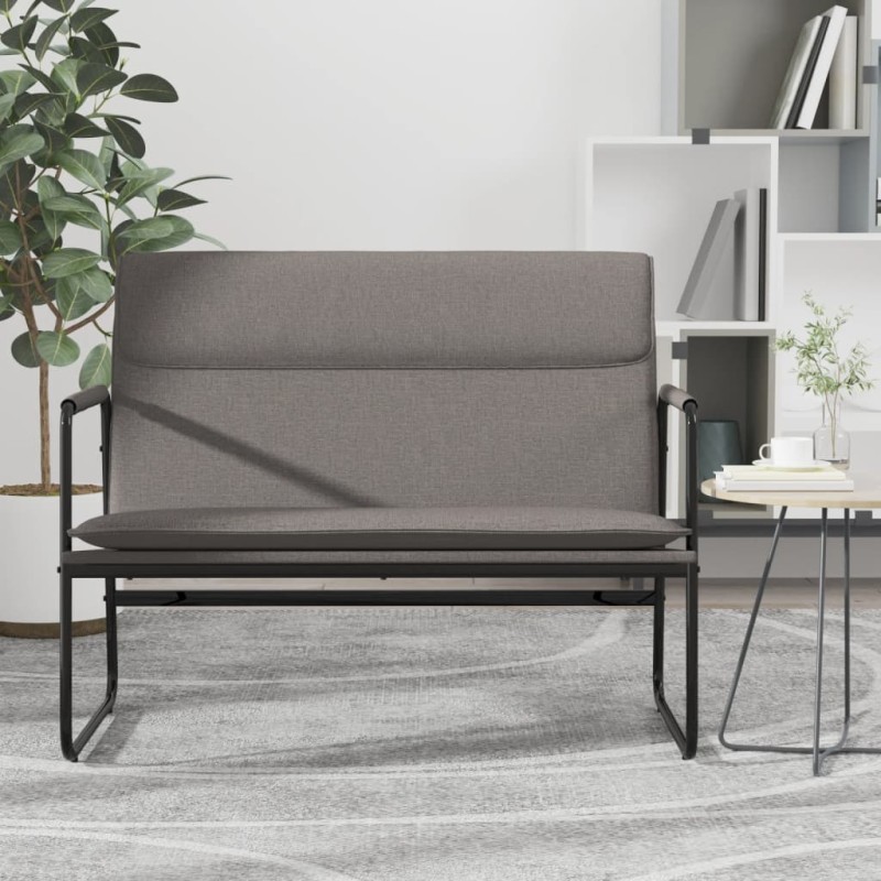 vidaXL Sitzbank Taupe 100x64x80 cm Stoff vidaXL Sitzbank Taupe 100x64x80 cm Stoff