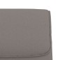 vidaXL Sitzbank Taupe 100x64x80 cm Stoff vidaXL Sitzbank Taupe 100x64x80 cm Stoff