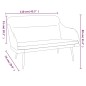 vidaXL Sitzbank Dunkelgrau 110x76x80 cm Samt vidaXL Sitzbank Dunkelgrau 110x76x80 cm Samt