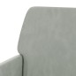 vidaXL Sitzbank Hellgrau 108x79x79 cm Samt vidaXL Sitzbank Hellgrau 108x79x79 cm Samt