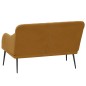 vidaXL Sitzbank Braun 110x76x80 cm Samt vidaXL Sitzbank Braun 110x76x80 cm Samt