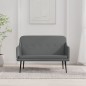 vidaXL Sitzbank Dunkelgrau 110x76x80 cm Stoff vidaXL Sitzbank Dunkelgrau 110x76x80 cm Stoff
