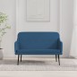 vidaXL Sitzbank Blau 110x76x80 cm Stoff vidaXL Sitzbank Blau 110x76x80 cm Stoff