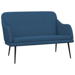 vidaXL Sitzbank Blau 110x76x80 cm Stoff