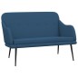 vidaXL Sitzbank Blau 110x76x80 cm Stoff vidaXL Sitzbank Blau 110x76x80 cm Stoff