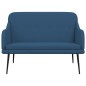 vidaXL Sitzbank Blau 110x76x80 cm Stoff vidaXL Sitzbank Blau 110x76x80 cm Stoff
