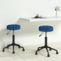 Essstühle 2 Stk. Drehbar Blau Samt Essstühle 2 Stk. Drehbar Blau Samt