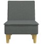 vidaXL Chaiselongue Dunkelgrau Stoff vidaXL Chaiselongue Dunkelgrau Stoff