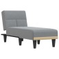 vidaXL Chaiselongue Hellgrau Stoff vidaXL Chaiselongue Hellgrau Stoff