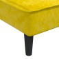 vidaXL Chaiselongue Gelb Samt vidaXL Chaiselongue Gelb Samt