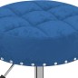 Essstühle 2 Stk. Drehbar Blau Samt Essstühle 2 Stk. Drehbar Blau Samt