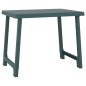 vidaXL Campingtisch Grün 79x56x64 cm PP Holzoptik vidaXL Campingtisch Grün 79x56x64 cm PP Holzoptik
