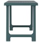 vidaXL Campingtisch Grün 79x56x64 cm PP Holzoptik vidaXL Campingtisch Grün 79x56x64 cm PP Holzoptik