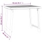 vidaXL Campingtisch Grün 79x56x64 cm PP Holzoptik vidaXL Campingtisch Grün 79x56x64 cm PP Holzoptik