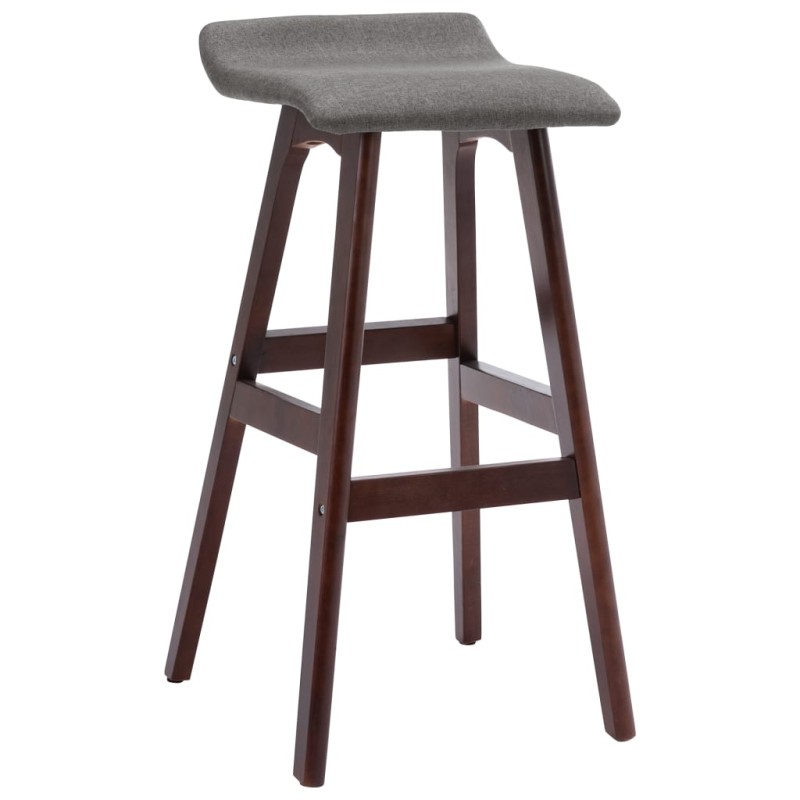vidaXL Barhocker Dunkelgrau Stoff vidaXL Barhocker Dunkelgrau Stoff