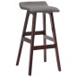 vidaXL Barhocker Dunkelgrau Stoff vidaXL Barhocker Dunkelgrau Stoff