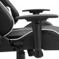 vidaXL Gaming-Stuhl Weiß Kunstleder vidaXL Gaming-Stuhl Weiß Kunstleder