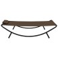 vidaXL Gartenbett Braun 200×90 cm Stahl vidaXL Gartenbett Braun 200×90 cm Stahl