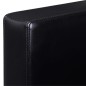 vidaXL L-förmiges Sofa 3-Sitzer Kunstleder Schwarz vidaXL L-förmiges Sofa 3-Sitzer Kunstleder Schwarz