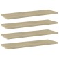 vidaXL Bücherregal-Bretter 4 Stk. Sonoma-Eiche 60x20x1,5 cm vidaXL Bücherregal-Bretter 4 Stk. Sonoma-Eiche 60x20x1,5 cm