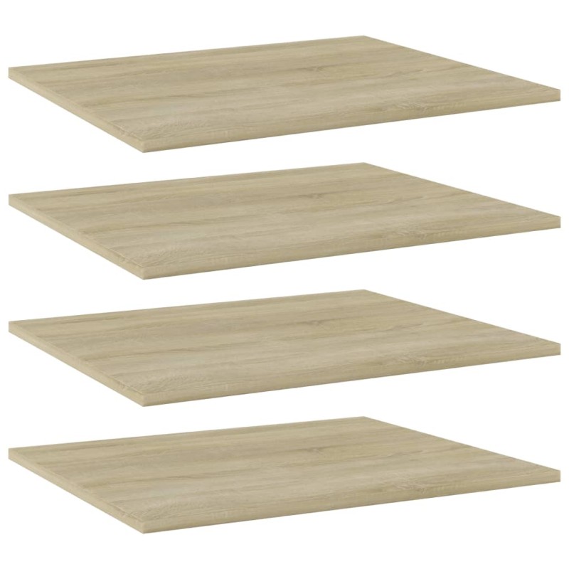 vidaXL Bücherregal-Bretter 4 Stk. Sonoma-Eiche 60x50x1,5 cm vidaXL Bücherregal-Bretter 4 Stk. Sonoma-Eiche 60x50x1,5 cm